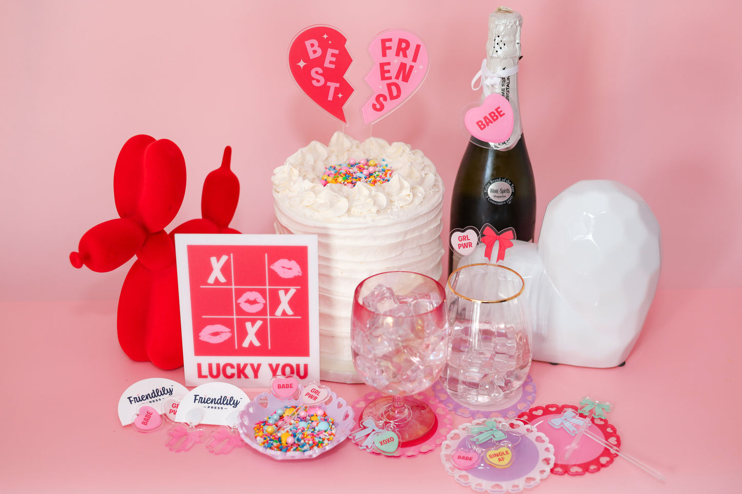 Tabletop Sign, Valentine's Lucky You