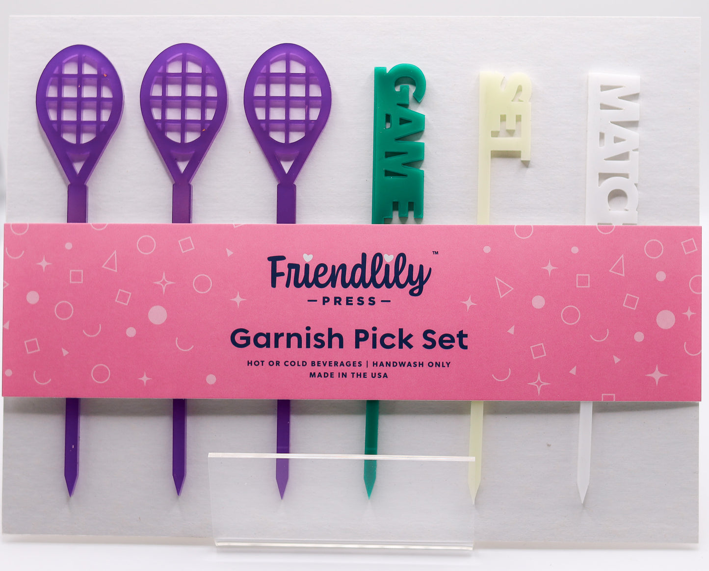 Game, Set, Match Acrylic Collection