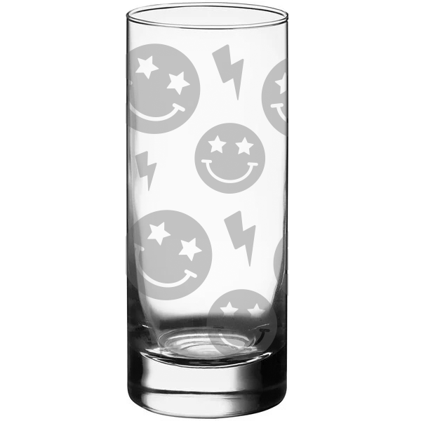 Electric Joy Engraved Glassware