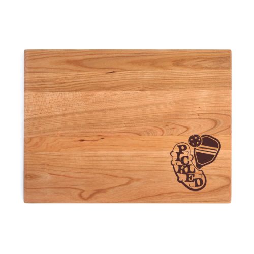 Cherry Wood Cutting Board, Pickleball