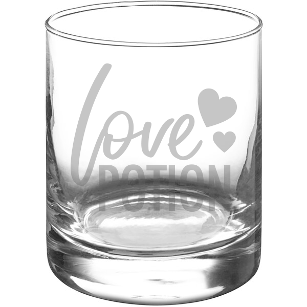 Love Potion Engraved Glassware