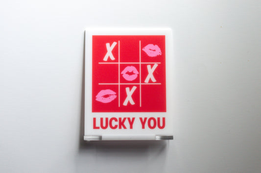 Tabletop Sign, Valentine's Lucky You