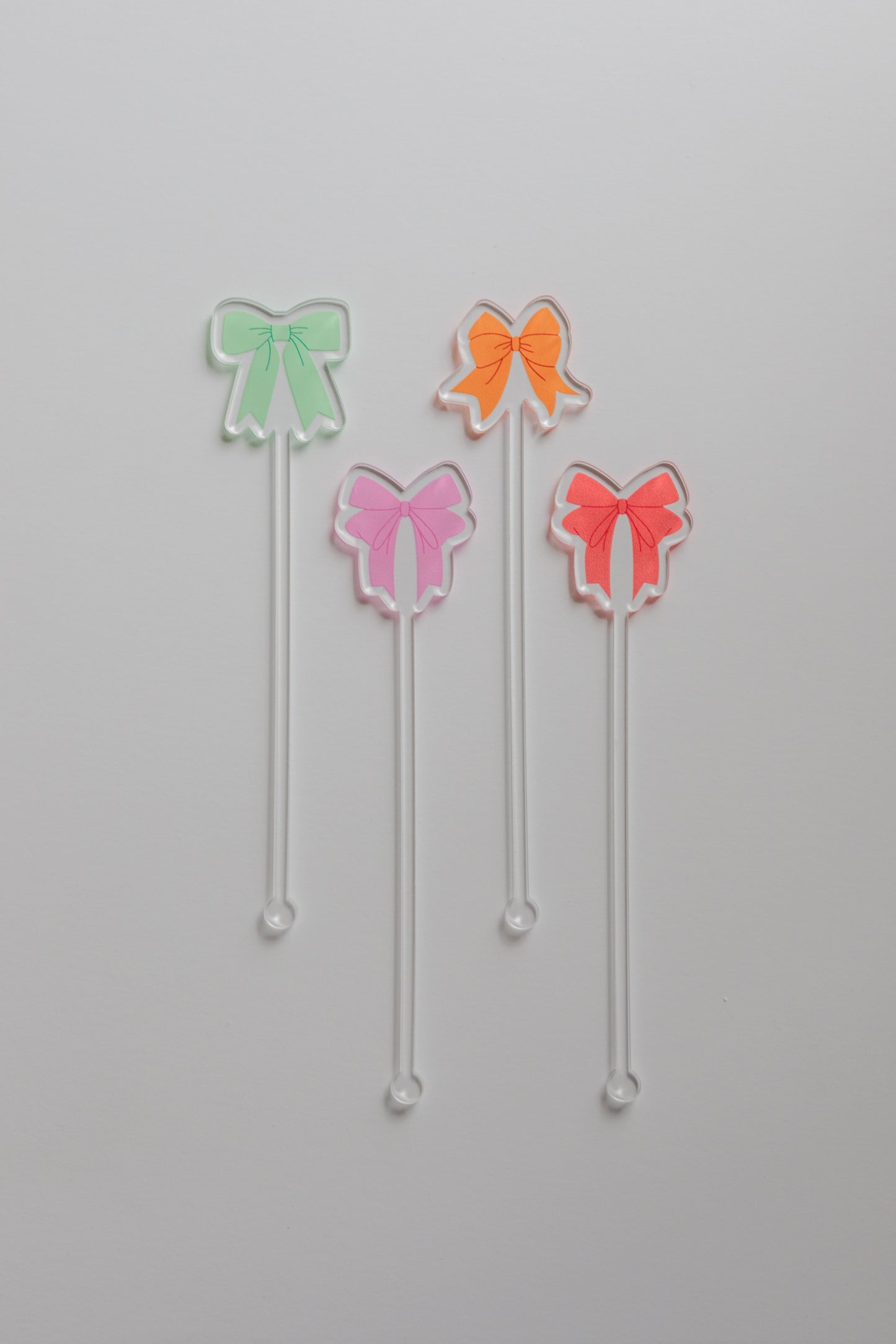 Bows Acrylic Drink Collection