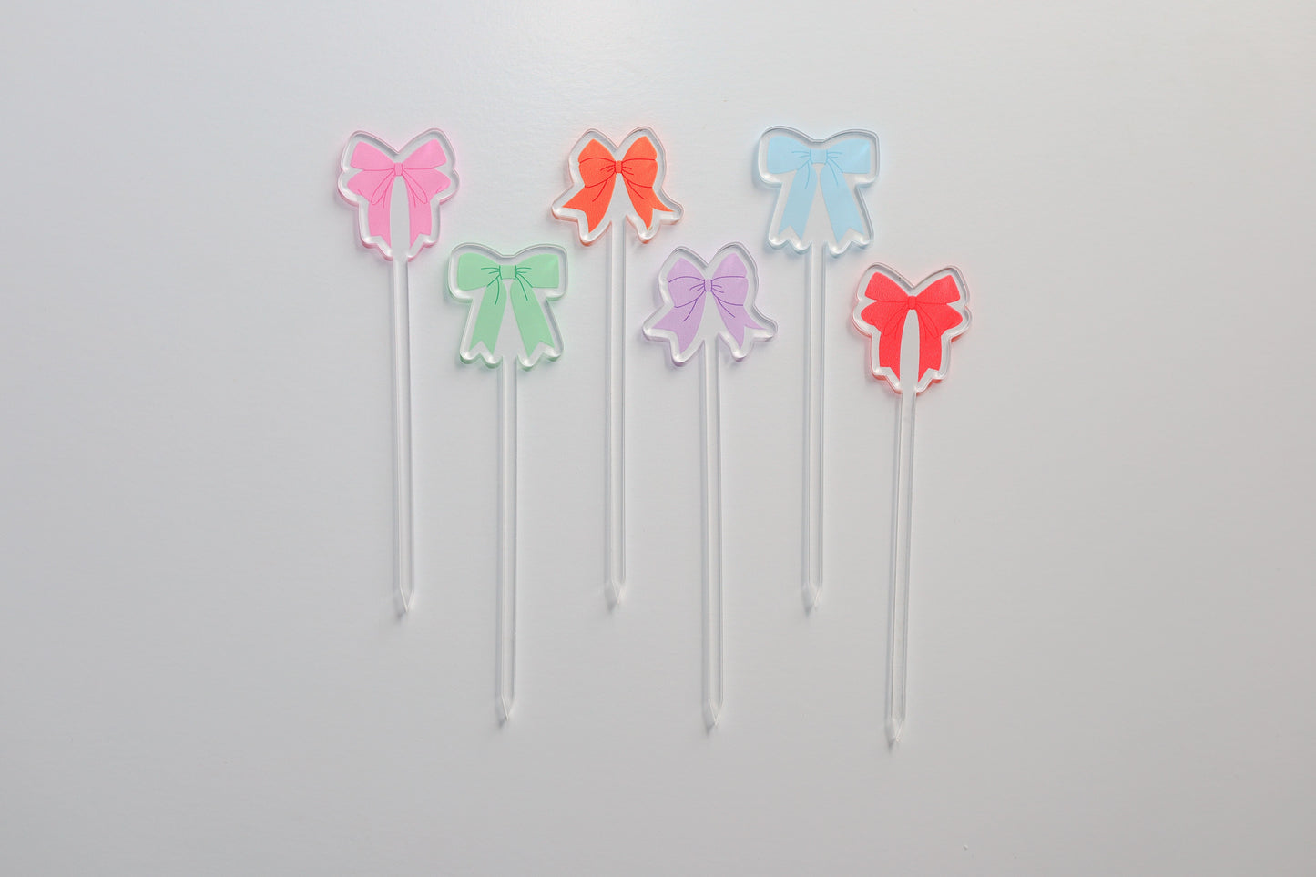 Bows Acrylic Drink Collection